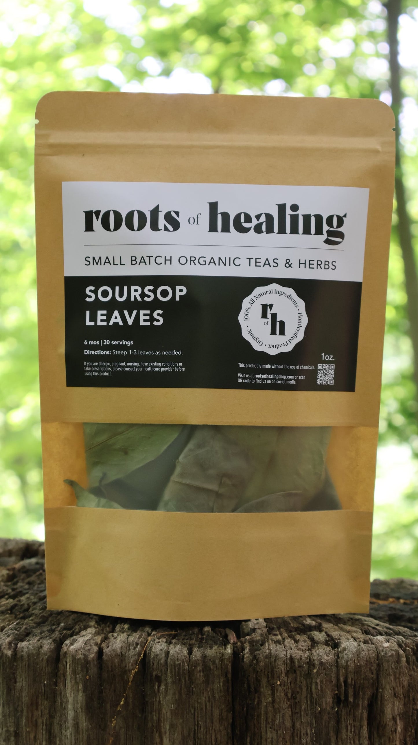 Organic Soursop Leaf Tea