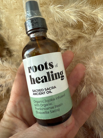 Sacred Sacra Oil | Jojoba infused with Frankincense Resin