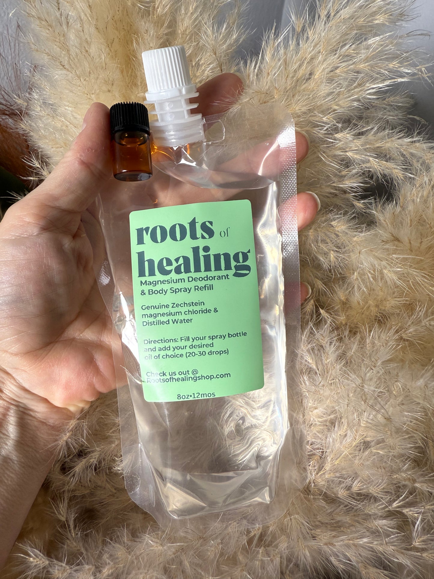 ON SALE! | 8oz Magnesium Spray Refill Bag