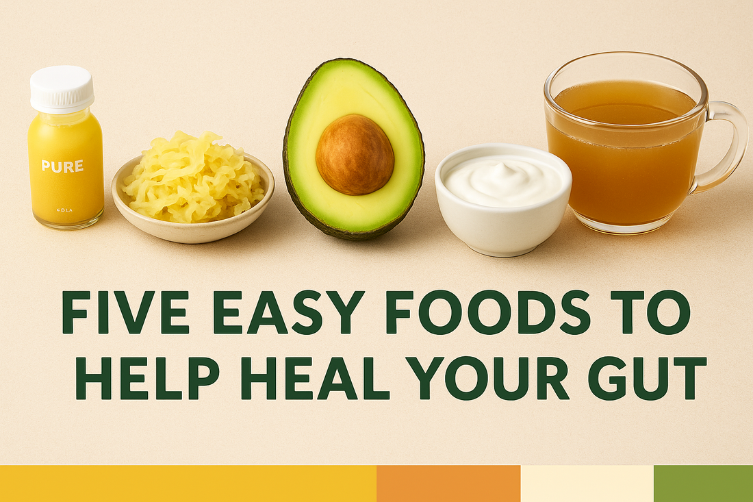 5 easy foods to help heal your gut